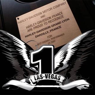 Harley Grand Lyon récompensée à Las Vegas