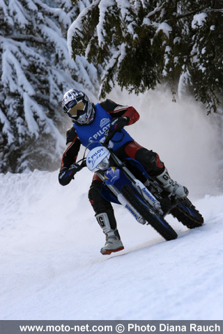 Roulage moto su glace : Mister Freeze is back !