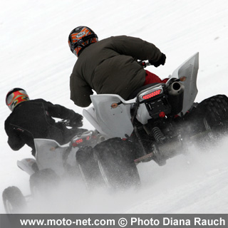 Roulage moto su glace : Mister Freeze is back !