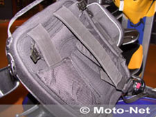 Sac à dos sacoche de réservoir Bagster en mode sac à dos