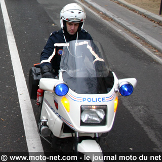 240 postes de CRS motocyclistes pourraient être supprimés