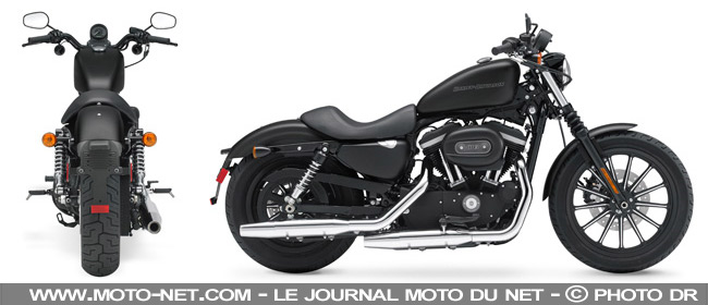  Nouveautés 2009 - Harley-Davidson présente son petit dernier : le 883 Iron