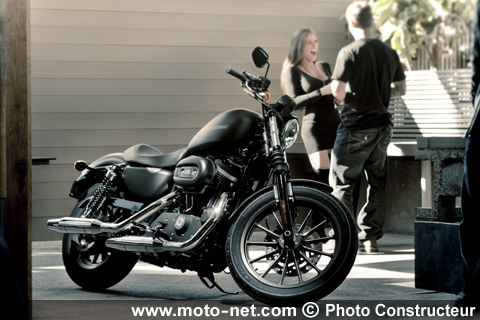  Nouveautés 2009 - Harley-Davidson présente son petit dernier : le 883 Iron