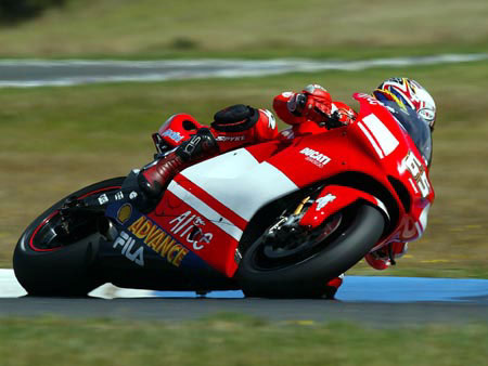 Loris Capirossi a été le plus rapide aujourd'hui sur le circuit de Phillip Island