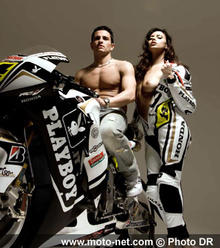 Randy et LCR enflamment le MotoGP grâce au coup de pouce de PlayBoy !