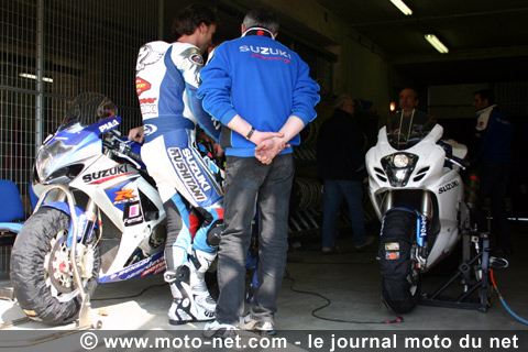 Team Bolliger n°8 - Essais 24H Moto : Ça tourne déjà vite au Mans !