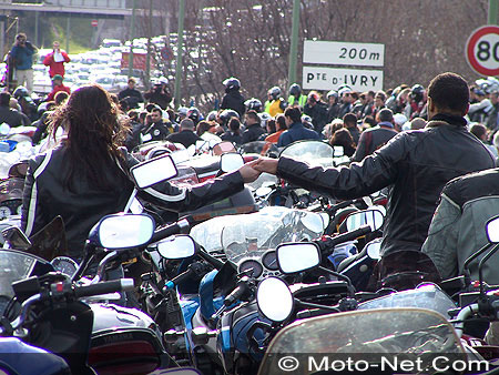 Pause sur le périph