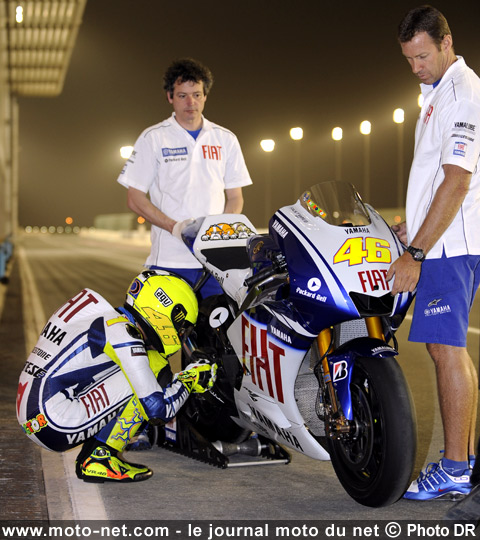 Valentino Rossi - Grand Prix du Qatar MotoGP 2009 : la présentation sur Moto-Net.Com
