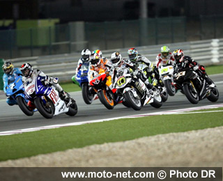 Le Grand Prix du Qatar MotoGP 2009 : Stoner fait la passe de trois !  