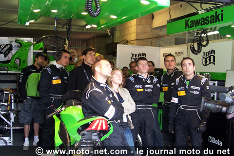 GSR Kawasaki - Les 24H Moto du Mans 2009 en direct sur Moto-Net.Com