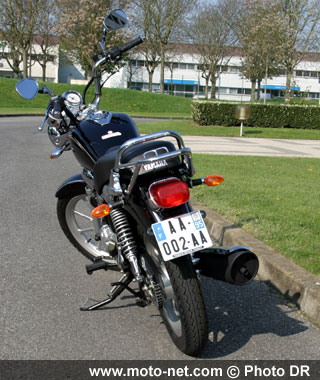 La première moto immatriculée avec le SIV est une Yamaha !  