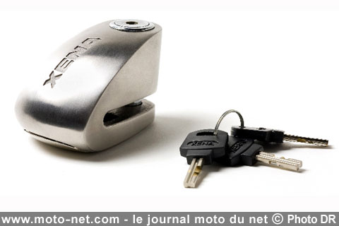 Xena lance un nouveau bloque disque avec alarme : le XX14