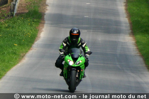 Essai Kawasaki ZX-6R 2009