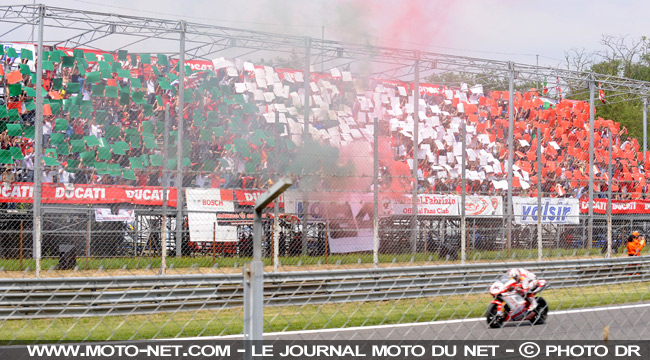 Michel Fabrizio - Mondial Superbike Italie Monza 2009 : Le sort s'acharne sur les leaders à Monza