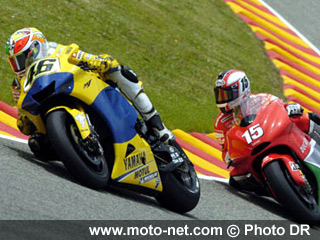  GP d'Italie 2006 - Giro di Mugello : Tous à l'aspi de Valentino Rossi !