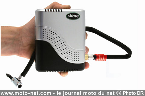 RÉPARATION TUBELESS AVEC KIT COMPRESSEUR BIHR