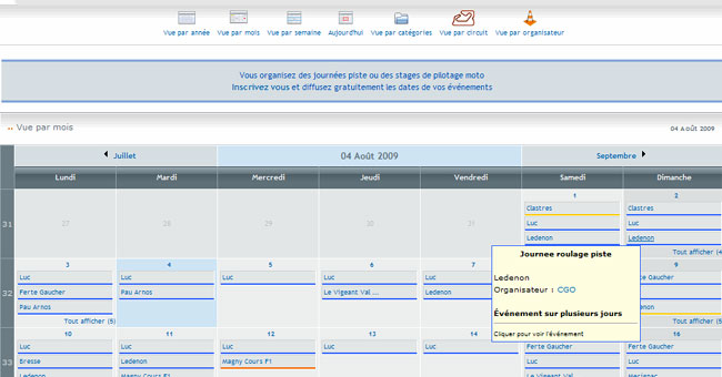 Pistarz.com met le circuit à la portée de clic !