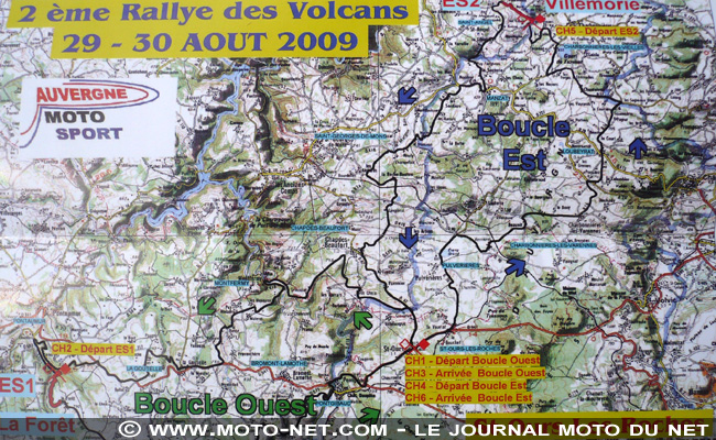  Championnat de France 2009 des rallyes routiers - 2ème Rallye des Volcans : Manoel Delaval champion de France !