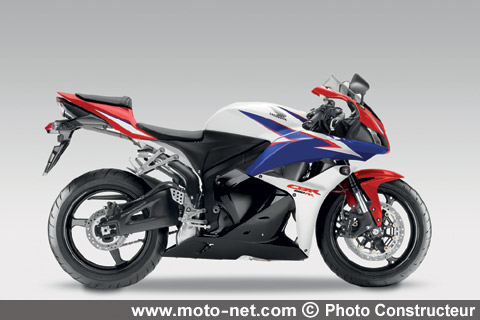 CBR600RR : des nouvelles couleurs et pis c'est tout !