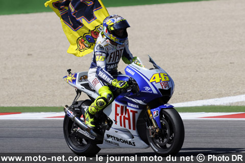 Grand Prix de San Marin : Rossi écrase ses rivaux à domicile !