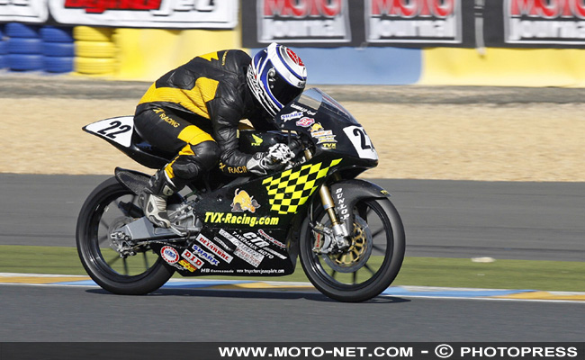 Championnat de France SBK 2009 au Mans : Carillo champion de France en 125 et Chevaux en Junior 600 Pirelli