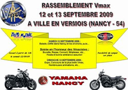 Rassemblement Vmax à Ville-en-Vermois (54)