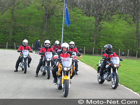 Stage de sécurité moto avec Vincent Eisen sur le circuit Jean-Pierre Beltoise à Trappes