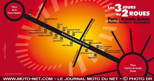 Les 3 Jours du 2 Roues à Paris du 1er au 3 octobre 2009
