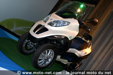 Test Piaggio MP3 Hybrid : Prise de contact avec le MP3 Hybrid