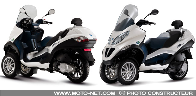 Test Piaggio MP3 Hybrid : Prise de contact avec le MP3 Hybrid