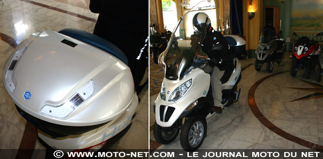 Test Piaggio MP3 Hybrid : Prise de contact avec le MP3 Hybrid