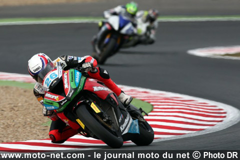 Lascorz, Crutchlow et Sofuoglu - Mondial Superbike France 2009 : Haga conserve l'avantage à Magny-Cours