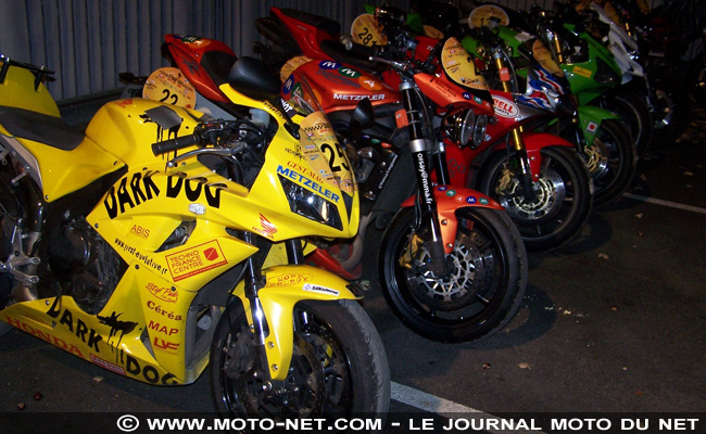 Moto Tour 2009 Thonon - Le Cannet : L'étape marathon tourne à la pluie de pénalités !