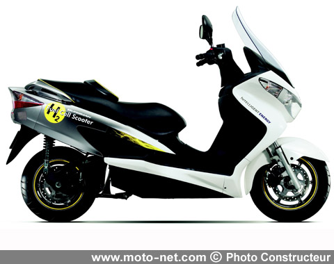 Le Suzuki Burgman FC relance le débat sur le moteur à hydrogène