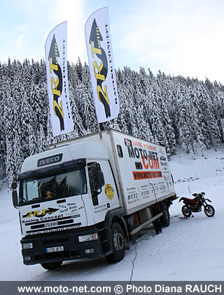 Ice Tour 2009 Moto sur glace : Les joies de l'hiver à moto avec 2RTeam