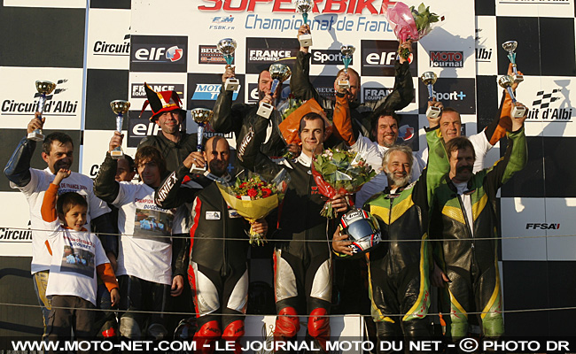 Championnat de France SBK 2009 Finale à Albi : Sébastien Gimbert et Mathieu Gines champions de France 2009