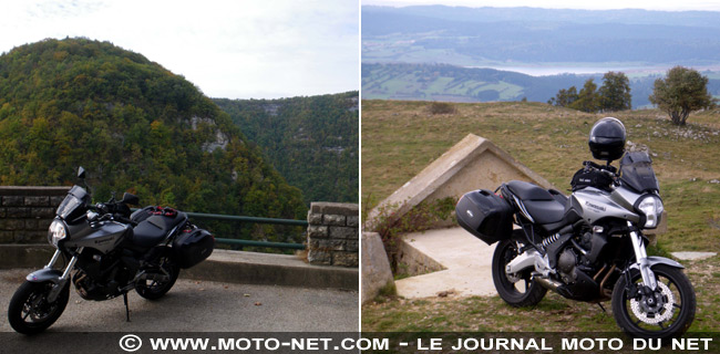 Essai Kawasaki : Une Versys GT dans le Doubs