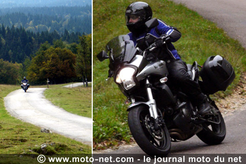 Essai Kawasaki : Une Versys GT dans le Doubs