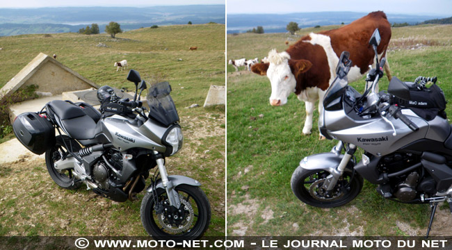 Essai Kawasaki : Une Versys GT dans le Doubs