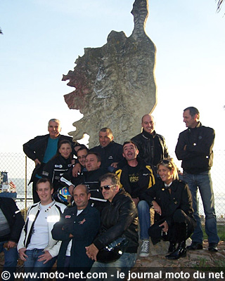 Sur le parcours du Moto Tour de Corse : la Corse passionnément !