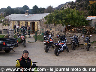 Sur le parcours du Moto Tour de Corse : la Corse passionnément !