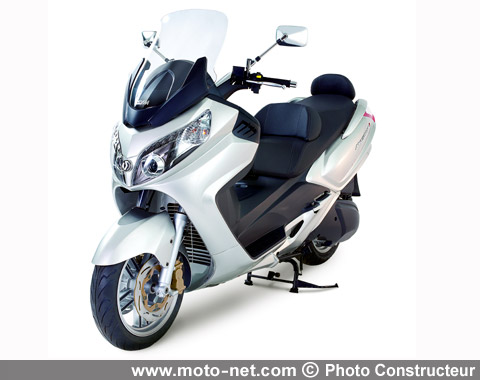 Maxsym 600 : disponible en France en décembre 2010