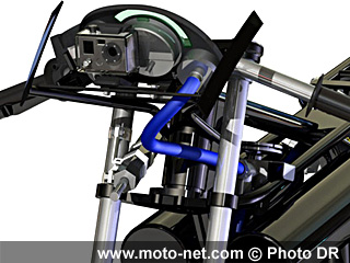 La Suzuki GP100 ayant servi de base à la Green Speed Motorcycle