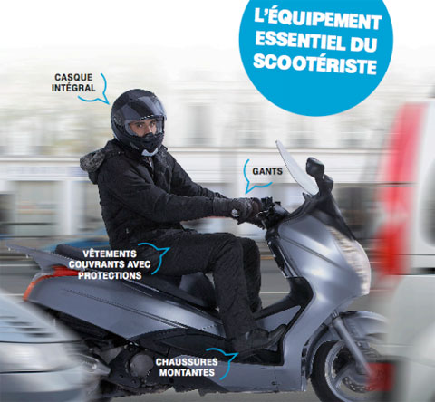 MMA déplore le faible taux d'équipement des scooteristes