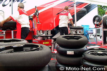Atelier Bridgestone lors du Grand Prix de France 
