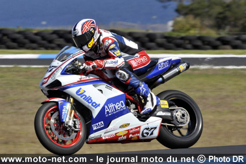Shane Byrne - Tests Phillip Island : Les Ducati en forme olympique !