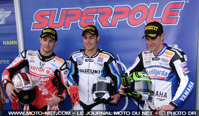 Fabrizio, Haslam et Crutchlow - WSBK Australie : Un week-end presque parfait pour Haslam !