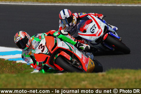 Biaggi et Byrne - WSBK Australie : Un week-end presque parfait pour Haslam !