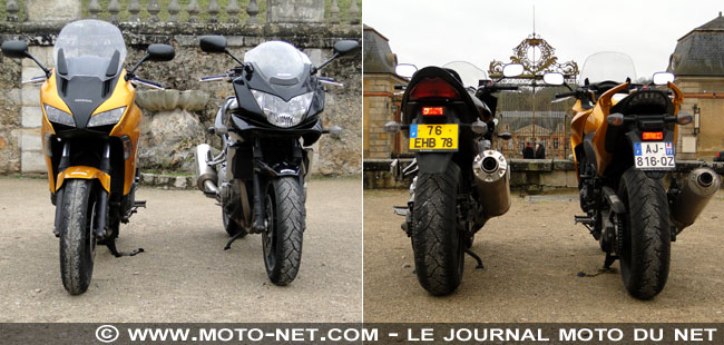 Honda CBF1000 F / Suzuki Bandit 1250 S : les gros Routsters !