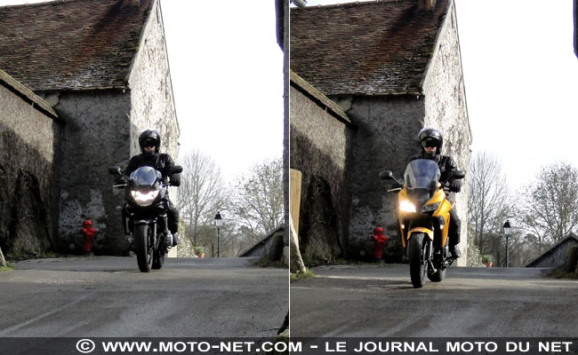 Honda CBF1000 F / Suzuki Bandit 1250 S : les gros Routsters !